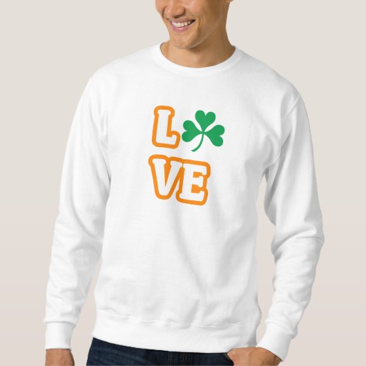 "LOVE" (SAINT PATRICK'S EDITION)スウェットシャツ スウェットシャツ (正面)