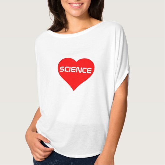 Love "Science" Tシャツ (正面)