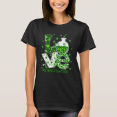 Love Science Teacher St Patricks Day Teacherlife S Tシャツ (正面)