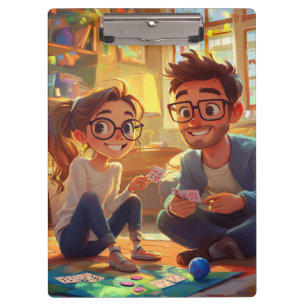 Love Scriptエレガントのフォトア結婚ルバムバインダー クリップボード