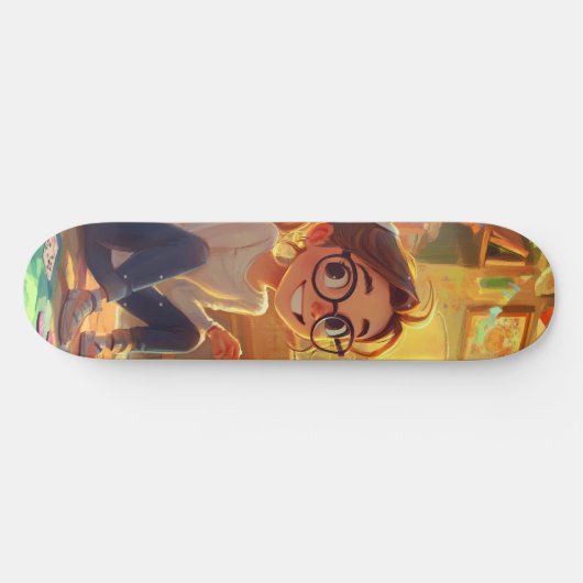 Love Scriptエレガントのフォトア結婚ルバムバインダー スケートボード (横)