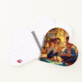 Love Scriptエレガントのフォトア結婚ルバムバインダー ノートブック (内部)