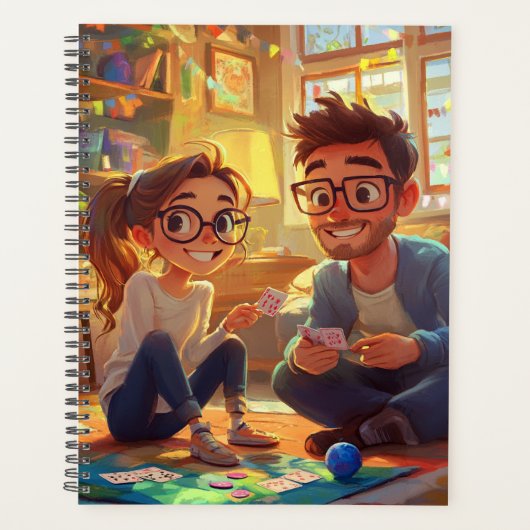 Love Scriptエレガントのフォトア結婚ルバムバインダー プランナー手帳 (正面)