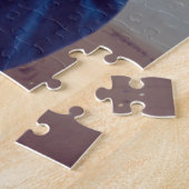 Love Script Modern Couple Photo  ジグソーパズル (側面)