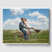 Love Script Overlay結婚の写真 ゲストブック (裏面)
