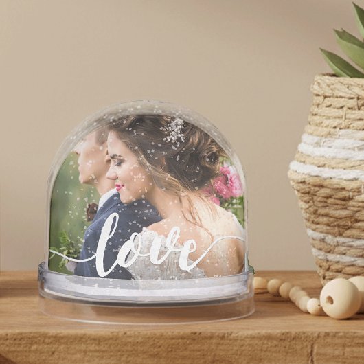 Love Script Overlay Photo