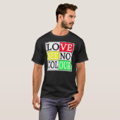 Love See No Color -- Tシャツ (正面フル)