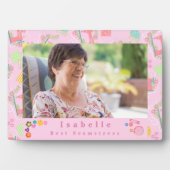 Love Sewing Machine Photo Pink フォトプラーク (正面)