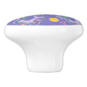 Love Sewing Machine Purple セラミックノブ (側面)