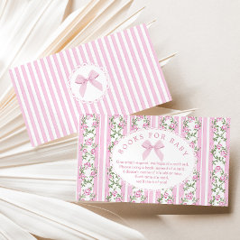 Love Shack Baby Bow Books for baby エンクロージャーカード