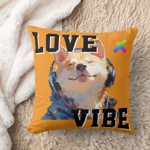 LOVE × SHIBA - Custom クッション