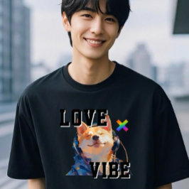LOVE × SHIBA - Custom Tシャツ