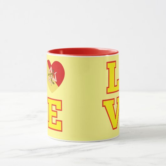 LOVE Sicily Mug マグカップ (中央)