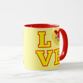 LOVE Sicily Mug マグカップ (正面右)