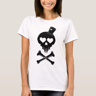 Love-Skull-003 Tシャツ
