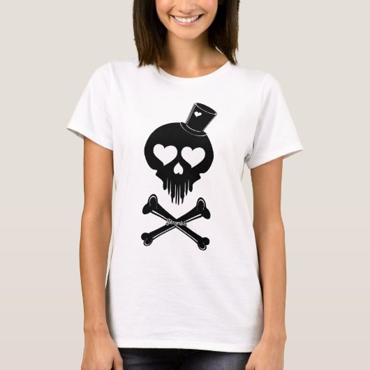 Love-Skull-003 Tシャツ (正面)