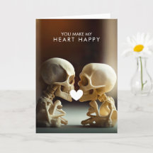 LOVE SKULLS | 折りたたみグリーティングカード