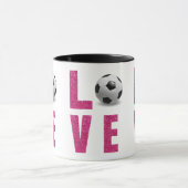 Love Soccer マグカップ (中央)