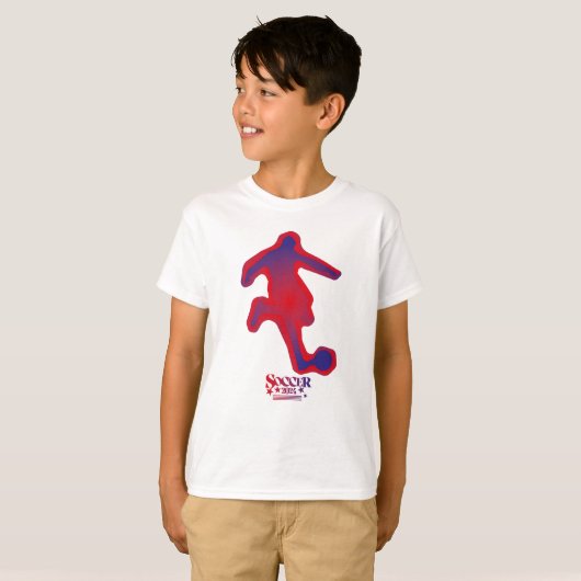 LOVE SOCCER BY MASANSER PIXELAT Tシャツ (正面フル)