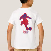 LOVE SOCCER BY MASANSER PIXELAT Tシャツ (裏面)