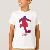 LOVE SOCCER BY MASANSER PIXELAT Tシャツ (正面)
