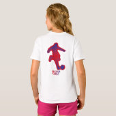 LOVE SOCCER BY MASANSER PIXELAT Tシャツ (裏面フル)