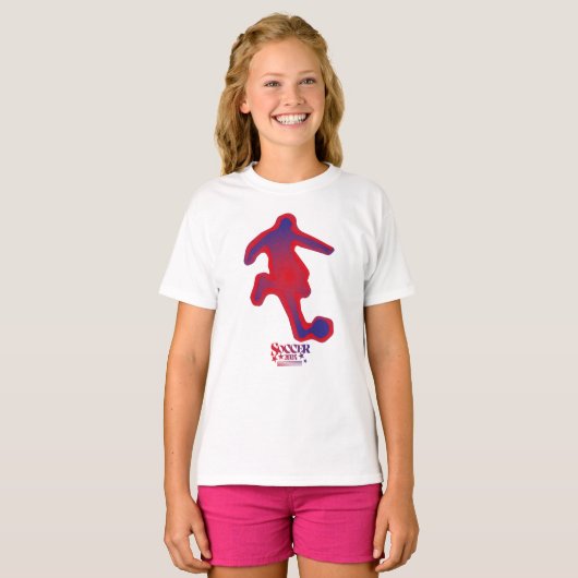 LOVE SOCCER BY MASANSER PIXELAT Tシャツ (正面フル)