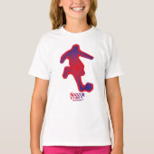 LOVE SOCCER BY MASANSER PIXELAT Tシャツ (正面)