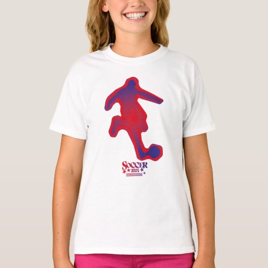 LOVE SOCCER BY MASANSER PIXELAT Tシャツ (正面)