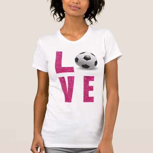 Love Soccer Tシャツ (正面)