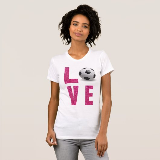 Love Soccer Tシャツ (正面フル)