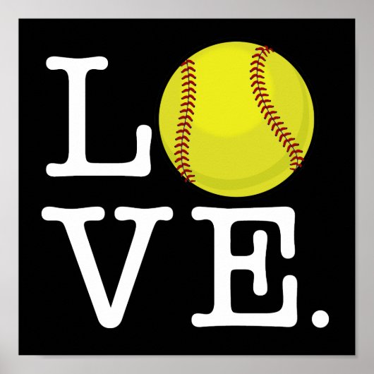 Love Softball ポスター (正面)