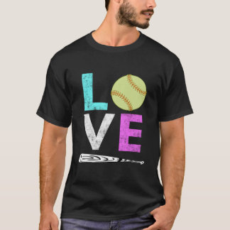 Love Softball Best Tシャツ