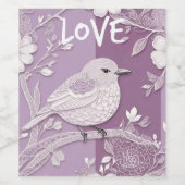 LOVE SONG ワインラベル (シングルラベル)