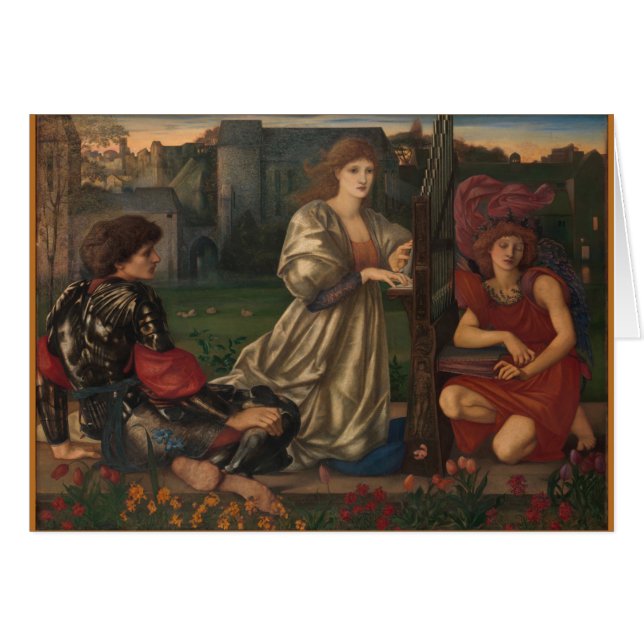 Love Song "Chant D'amour" by Edward Burne-Jones (正面横)