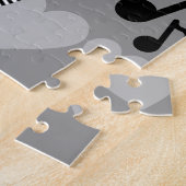 Love Songs in black and white. ジグソーパズル (側面)