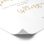 Love Sparkle Sparklerポスタープリント ポスター (角)