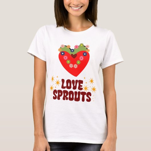 Love Sprouts T-Shirt Tシャツ (正面)