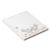 Love Squirrelメモ帳 ノートパッド (アングル)