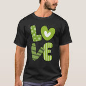 Love St Patricks Day Tシャツ (正面)