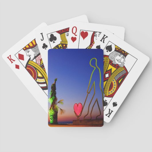 Love statue トランプ (裏面)