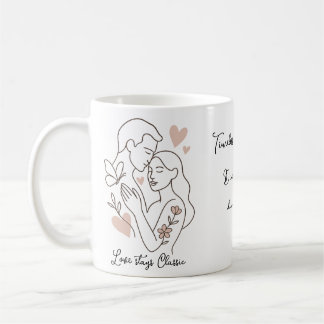 love stays classic コーヒーマグカップ