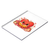 Love Stories Begin Within the Heart ノートブック (左側)