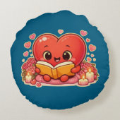 Love Stories Begin Within the Heart ラウンドクッション (裏面)