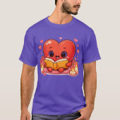Love Stories Begin Within the Heart Tシャツ (正面)