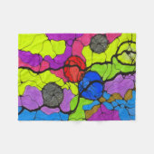 Love story フリースブランケット (正面(横))