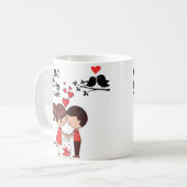 Love Story Mug コーヒーマグカップ (正面左)