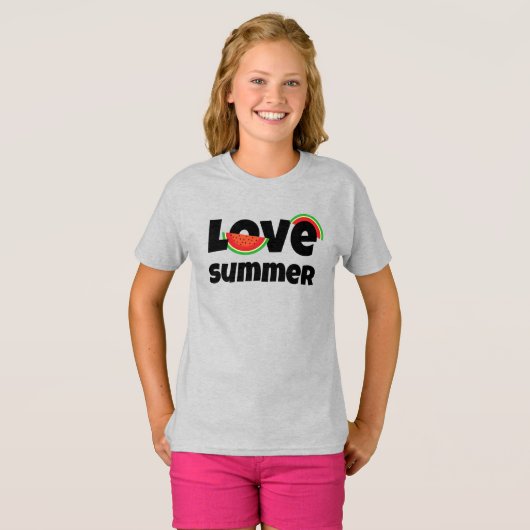 Love Summer T-shirt Tシャツ (正面フル)