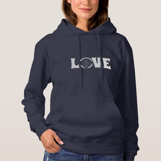 LOVE Sweatshirt - Womens パーカ (正面)