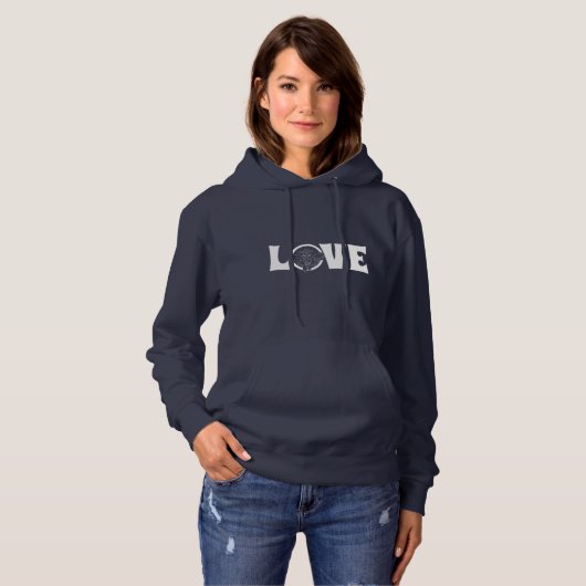 LOVE Sweatshirt - Womens パーカ (正面フル)
